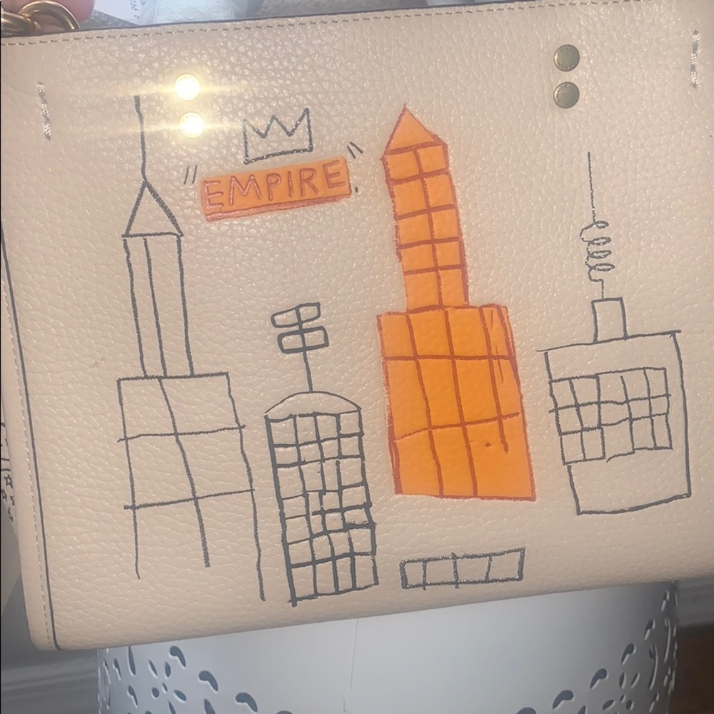 BAG ALERT COACH x BASQUIAT MECCA ROUGE BAG